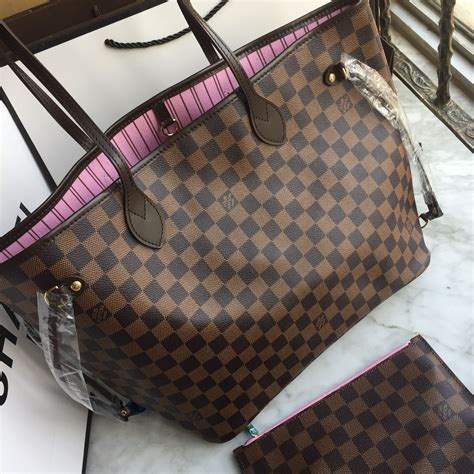 lv neverfull bag damier|louis vuitton damier ebene.